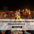 best desert safari camp in Dubai