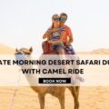 Private Morning Desert Safari Dubai